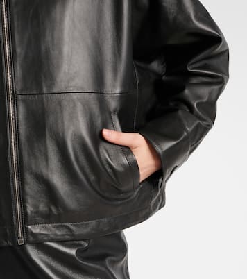 Veste en cuir | Yves Salomon