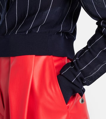 Polo in lana a righe | Stella McCartney
