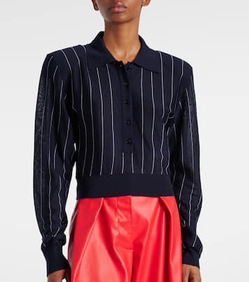 Polo in lana a righe | Stella McCartney