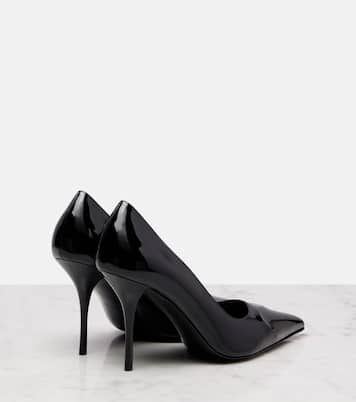 Le Cœur 3D 90漆皮高跟鞋 | Alaïa