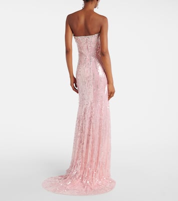 Sarai embellished bustier gown | Jenny Packham
