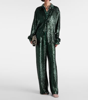 Camicia con paillettes | Dries Van Noten