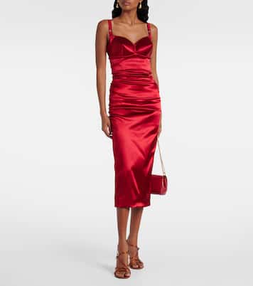 Strappy 85 satin sandals | Gianvito Rossi