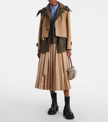 Chaqueta en mezcla de algodón | Sacai
