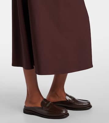 Wool-blend midi skirt | Brunello Cucinelli