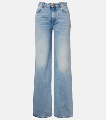 Mid-rise wide-leg jeans | Balmain