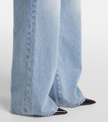 Mid-rise wide-leg jeans | Balmain