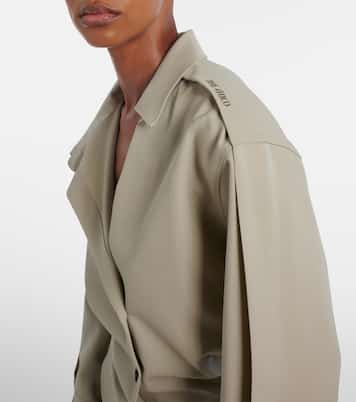 드레이프 울 셔츠 | The Attico