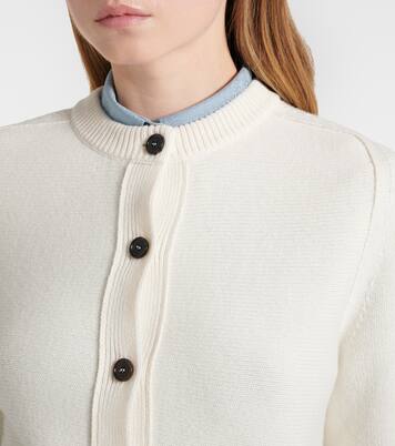 Horsebit wool and cashmere cardigan | Gucci