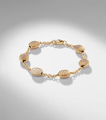 Bracelet Isla Gare en or 18 ct et diamants | Pamela Zamore