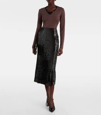 Lace-trimmed bodysuit | Jacques Wei