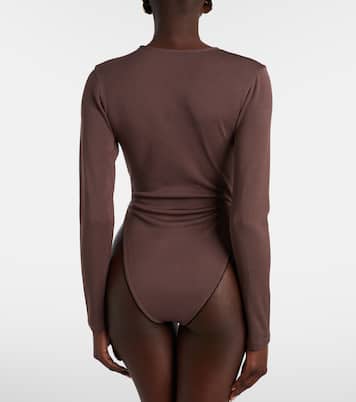 Lace-trimmed bodysuit | Jacques Wei