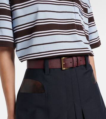 Leather belt | Prada