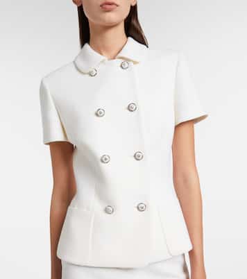 Virgin wool blazer | Versace