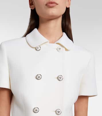 Virgin wool blazer | Versace