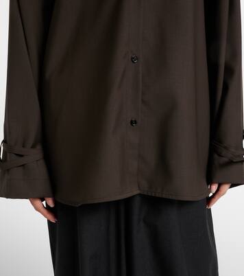 Oversized wool shirt | Toteme