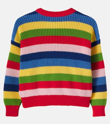 Canela striped cotton sweater | The New Society