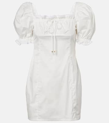 Ligia lace-trimmed cotton minidress | Bananhot