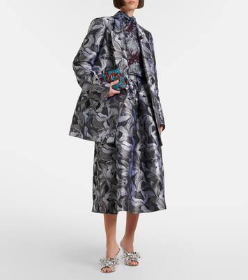 Mules Abyssa de malla con lentejuelas | Gianvito Rossi