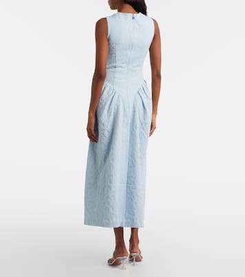 Midikleid aus Jacquard | Rotate