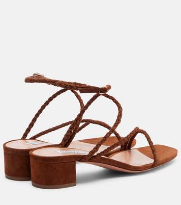 Sandales Luca en daim | Aquazzura