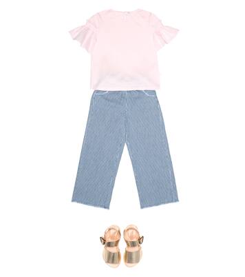Pantalones de algodón de rayas | Il Gufo