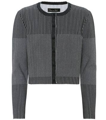 Cardigan raccourci | Oscar de la Renta