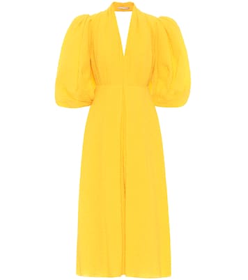 Deva open-back cotton gown | Emilia Wickstead