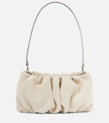 Bean leather shoulder bag | Staud