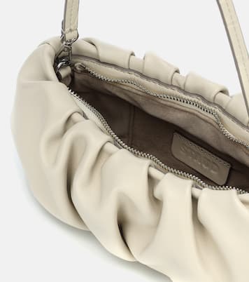Bean leather shoulder bag | Staud