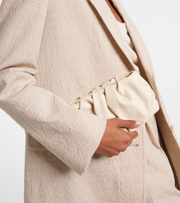Bean leather shoulder bag | Staud