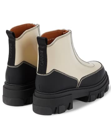 Botines de piel | Ganni