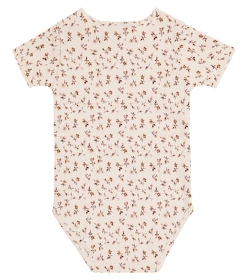Baby Viperfish cotton bodysuit | Caramel