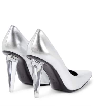 Pumps Ice in pelle metallizzata | Peter Do