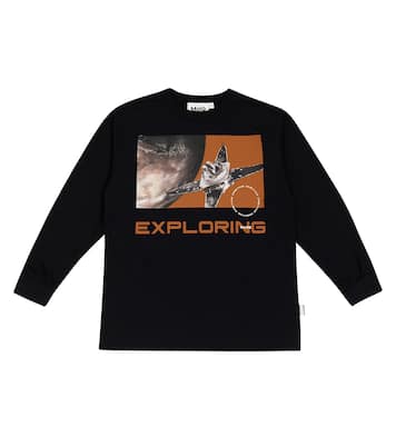 Rin printed cotton sweatshirt | Molo