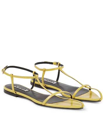 Leather sandals | Jil Sander
