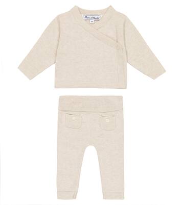 Bébé – Ensemble cardigan et pantalon | Tartine et Chocolat