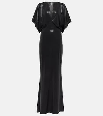 Obie fishtail maxi dress | Norma Kamali