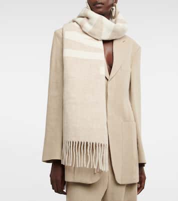 Logo jacquard virgin wool scarf | Jacquemus