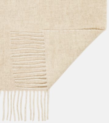 Logo jacquard virgin wool scarf | Jacquemus