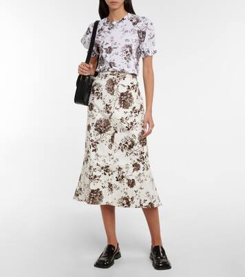T-Shirt Beatrice aus Baumwolle | Erdem