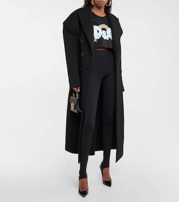 Leggings a vita alta con logo | Dolce&Gabbana
