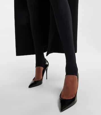 Leggings a vita alta con logo | Dolce&Gabbana