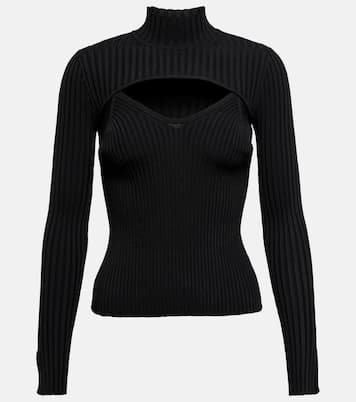 Ribbed-knit layered top | Simkhai