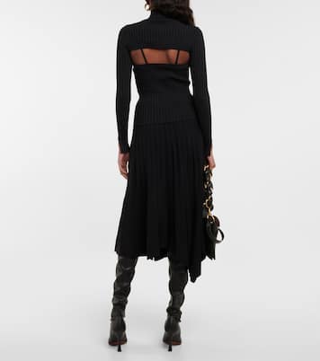 Ribbed-knit layered top | Simkhai