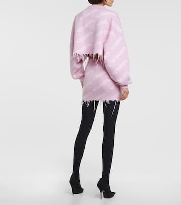 Logo wool miniskirt | Vetements
