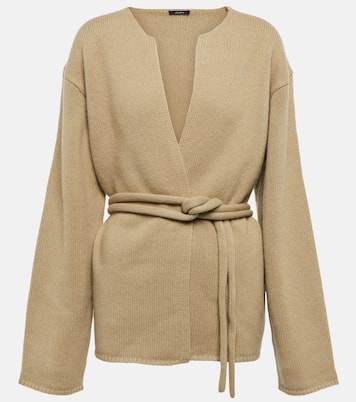 Cardigan in cashmere con cintura | Joseph