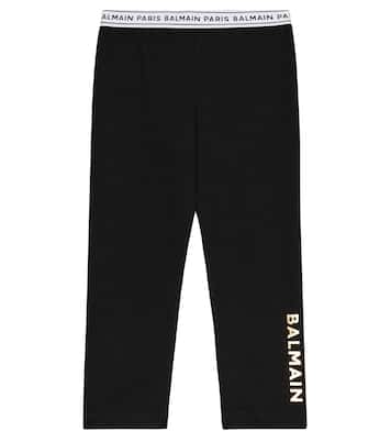 Bebé - leggings de jersey con logo | Balmain Kids