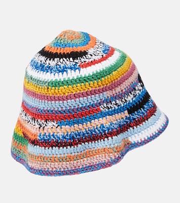 Crochet bucket hat | Miu Miu