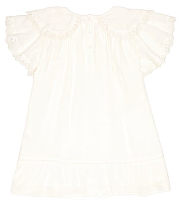 Embroidered cotton minidress | Louise Misha